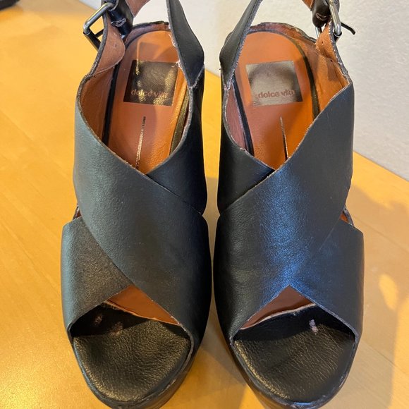 Platform Wedge Sandals - Picture 2 of 15